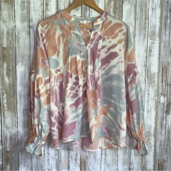 Entro Never Felt So Loved Top In Peach Splatter - Picture 4 of 8